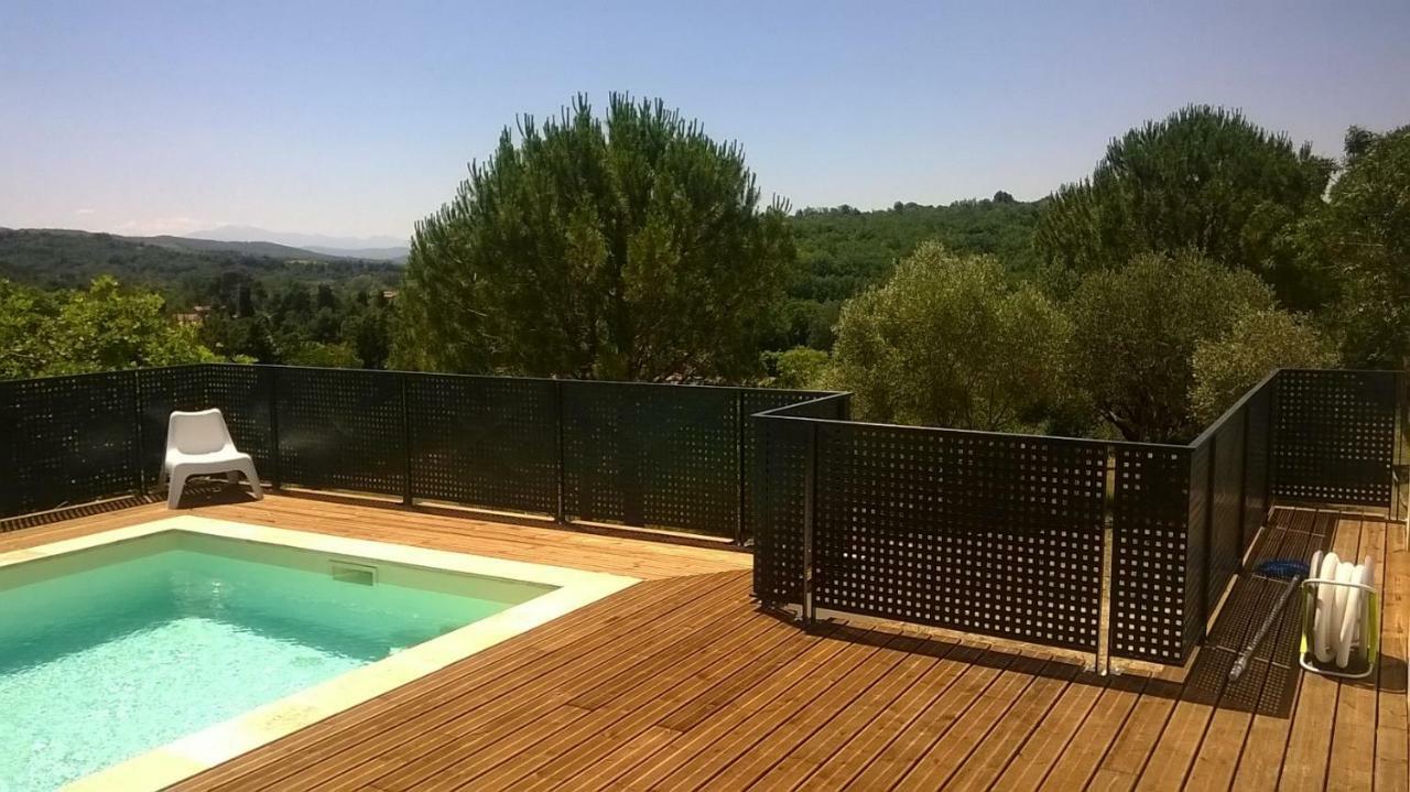 Villa Piscine Sud France Verzeille Bagian luar foto