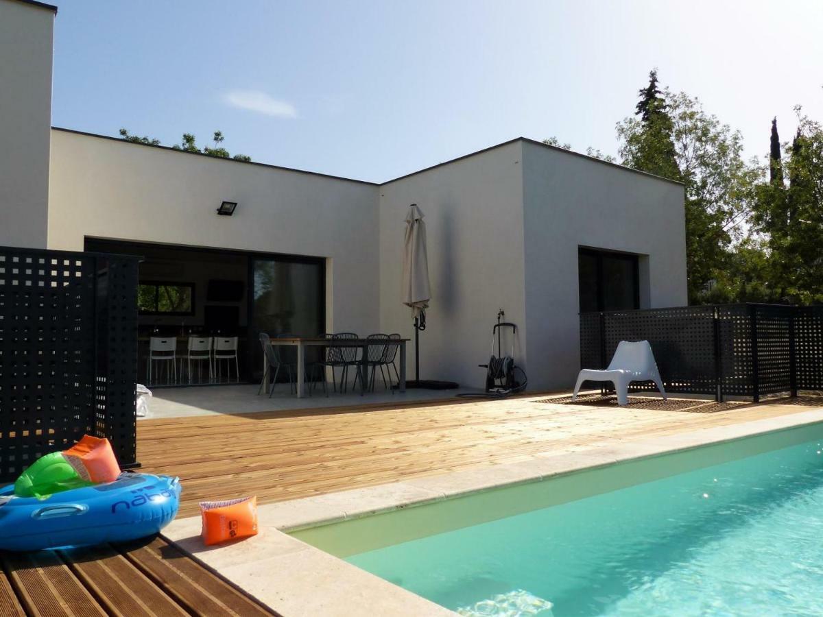 Villa Piscine Sud France Verzeille Bagian luar foto