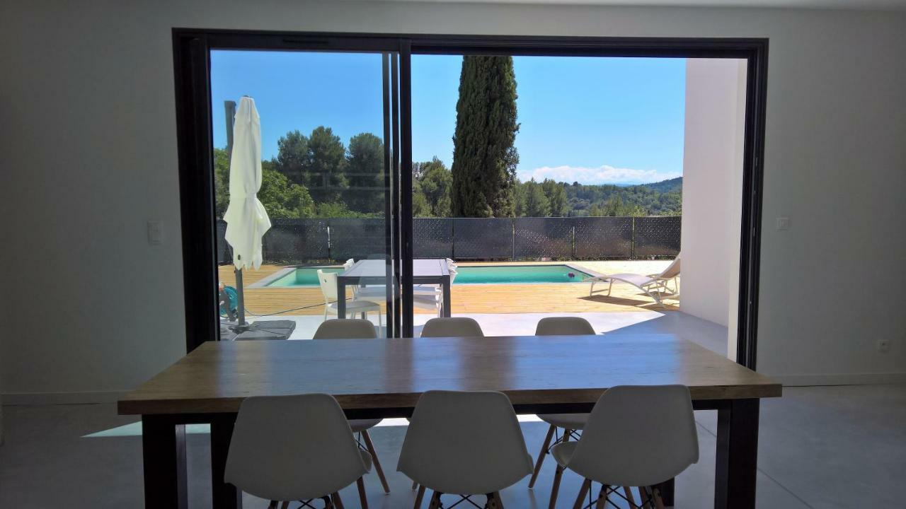 Villa Piscine Sud France Verzeille Bagian luar foto