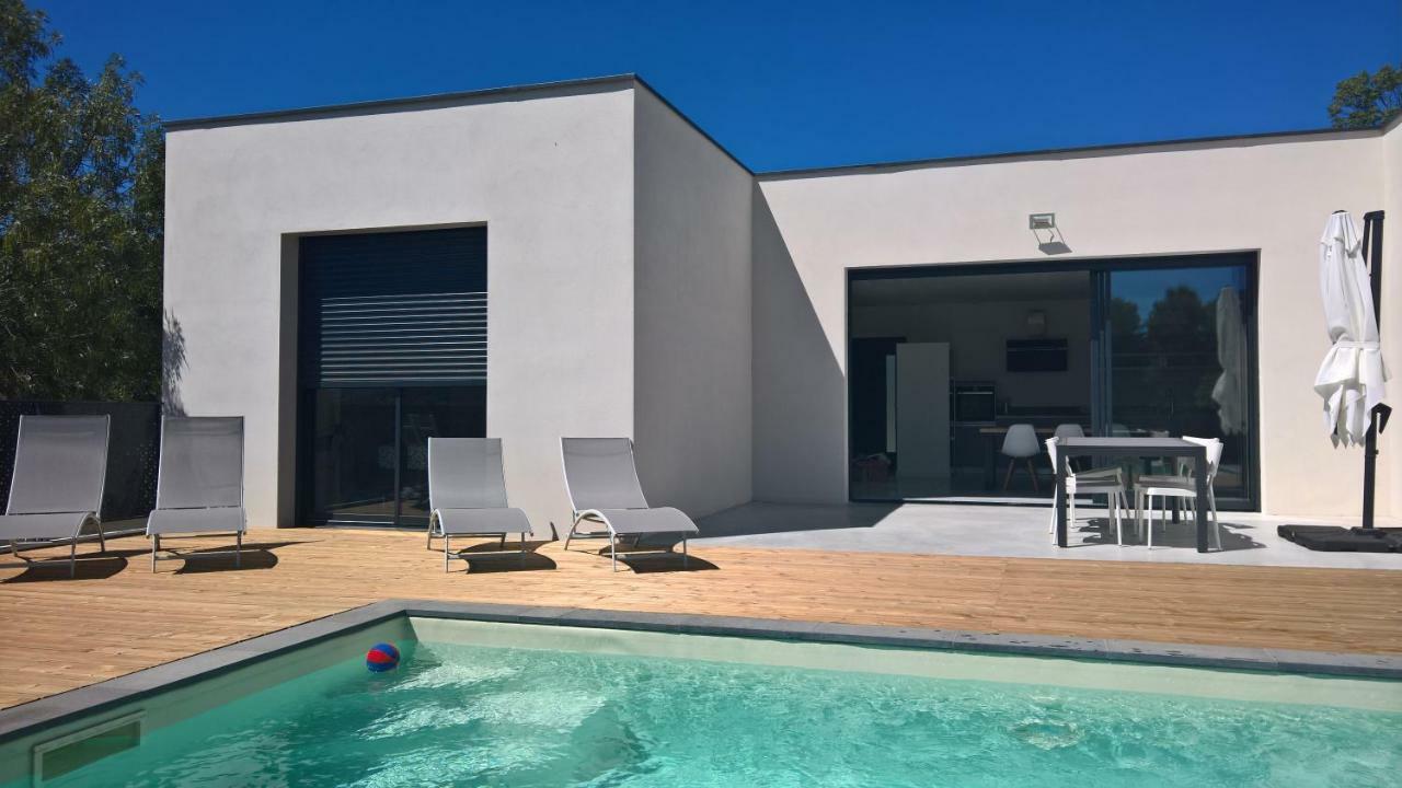 Villa Piscine Sud France Verzeille Bagian luar foto